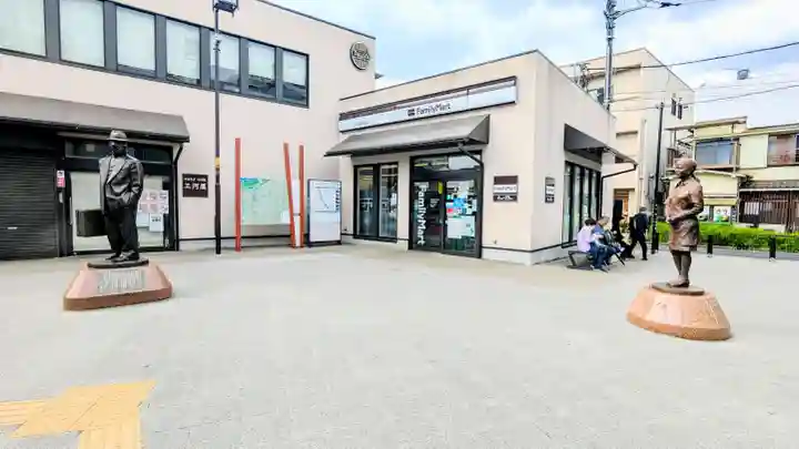 柴又八幡神社の庭園