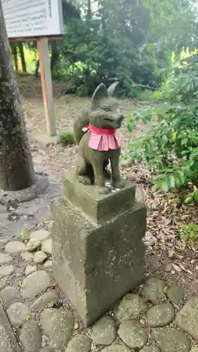 斗瑩稲荷神社の狛犬