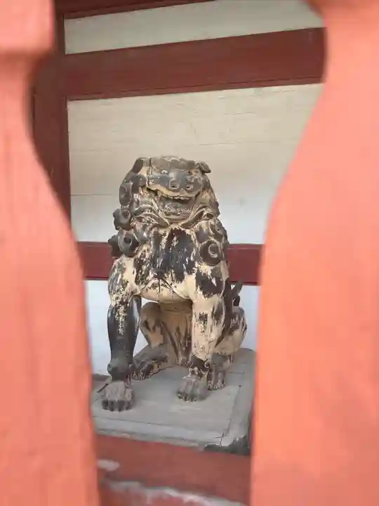 美濃國一宮 南宮大社の狛犬