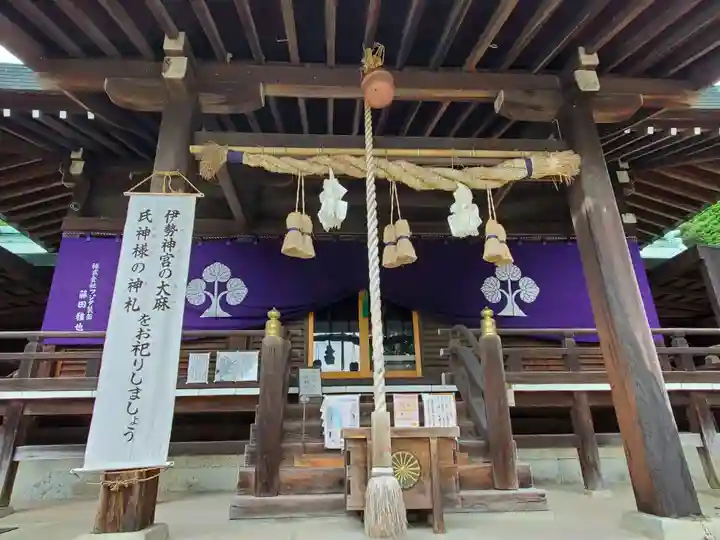 白國神社の本殿・本堂