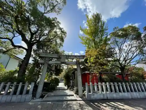 中津瀬神社の鳥居