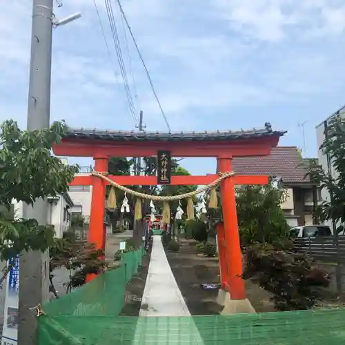 大野神社の鳥居