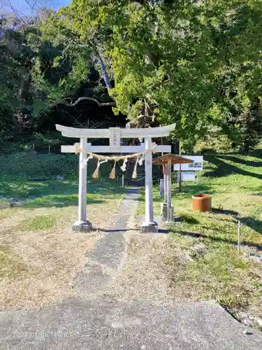 十二天神社の鳥居