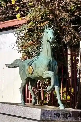 相馬中村神社の狛犬