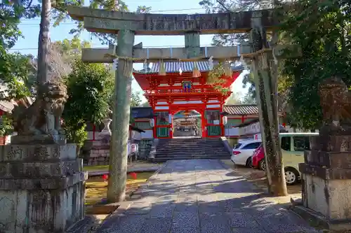 新日吉神宮の鳥居