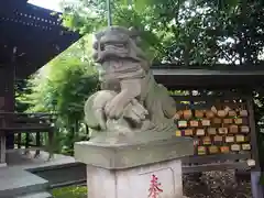 立川熊野神社の狛犬