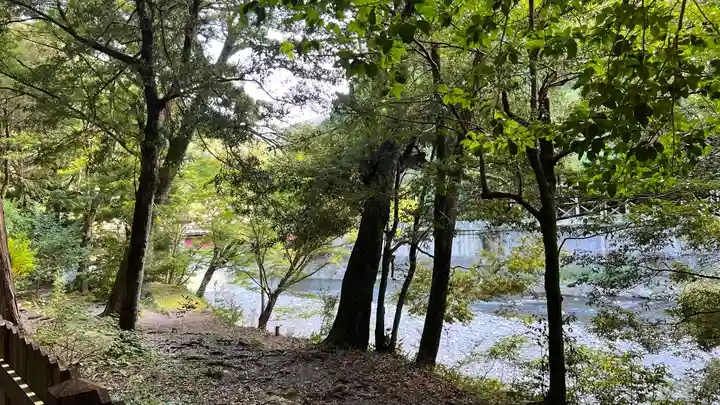 滝尻王子宮十郷神社の自然