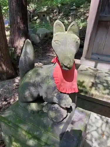 安達太良神社の狛犬