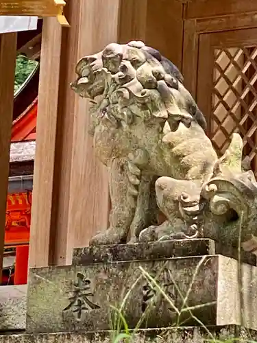 枚岡神社の狛犬