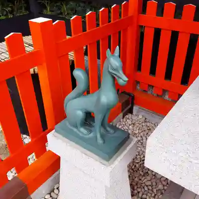 豊受稲荷神社の狛犬