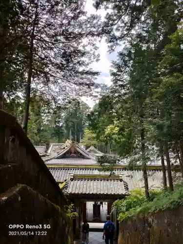 日光東照宮の景色