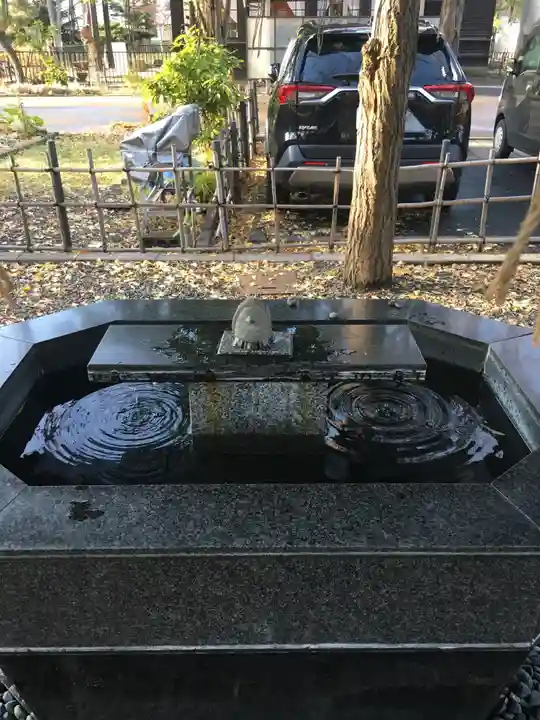 新琴似神社の手水舎