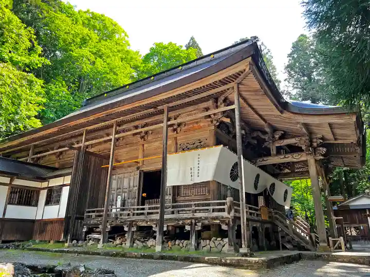 戸隠神社宝光社の本殿・本堂