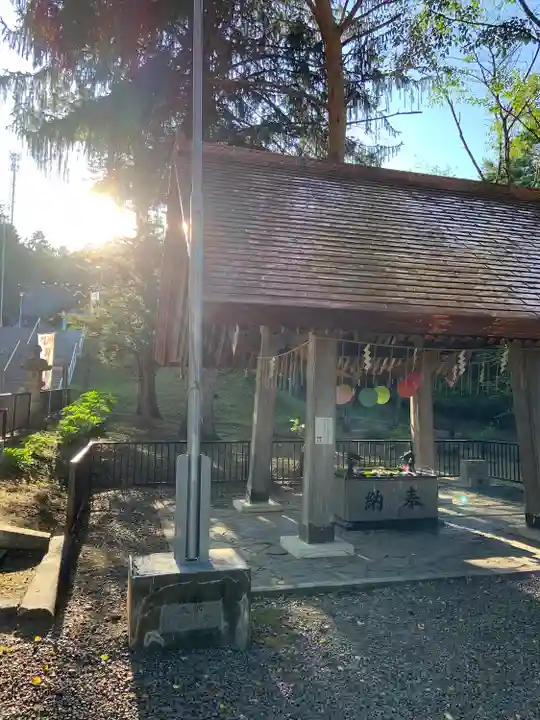 美幌神社の手水舎