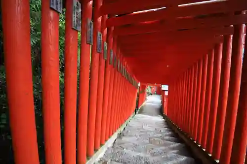 太皷谷稲成神社の鳥居