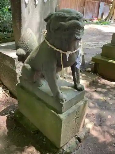 赤城神社の狛犬