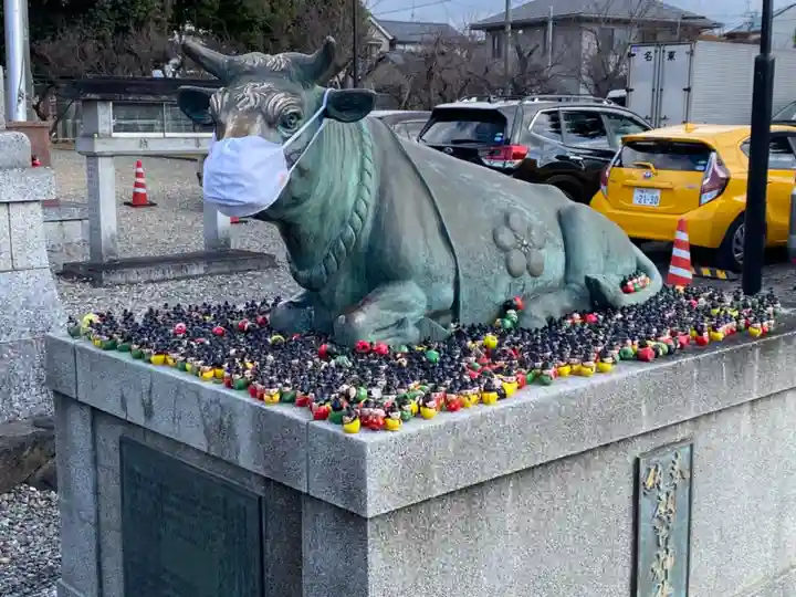 上野天満宮の狛犬