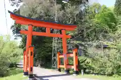 大荒比古神社鞆結神社の鳥居