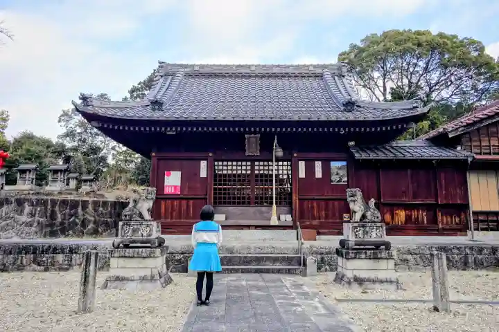 縣神社(福住縣神社)の本殿・本堂