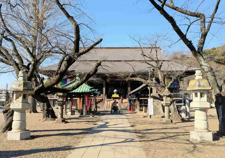 法華経寺の本殿・本堂