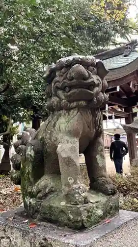 等乃伎神社の狛犬