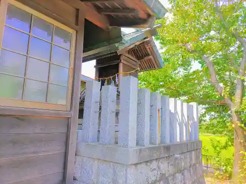 神明社（板葺）の本殿