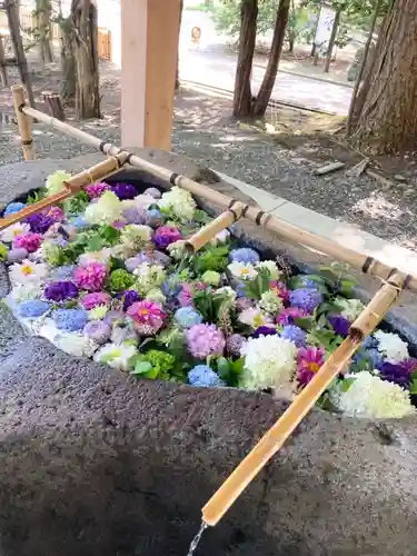 千歳神社の手水舎