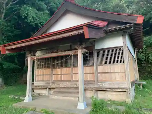 佐室神社の本殿・本堂