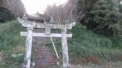 七所神社の鳥居