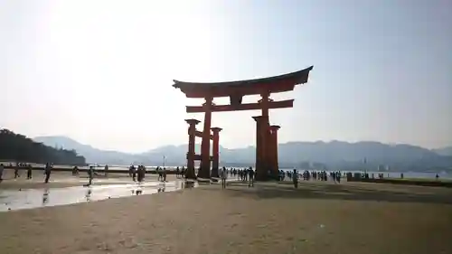 厳島神社の鳥居