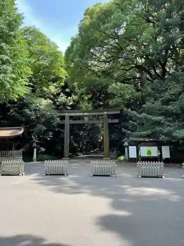 明治神宮の鳥居