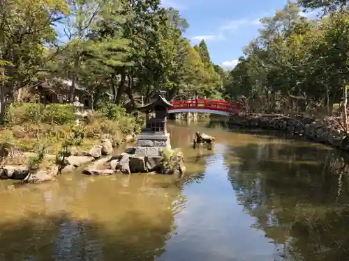 伊弉諾神宮の庭園