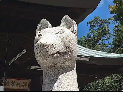 三光稲荷神社の狛犬