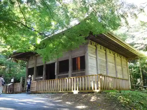 中尊寺の本殿・本堂