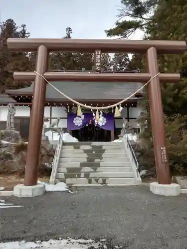 山津見神社の鳥居