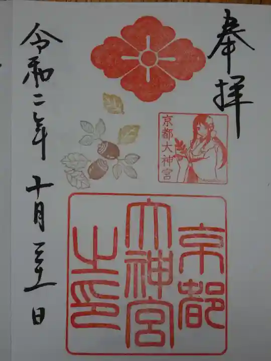 京都大神宮の御朱印