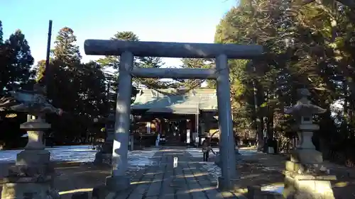 三春大神宮の鳥居