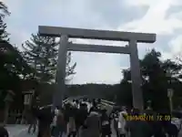 伊勢神宮内宮(皇大神宮)の鳥居