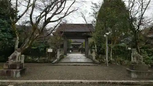 中山神社の山門・神門
