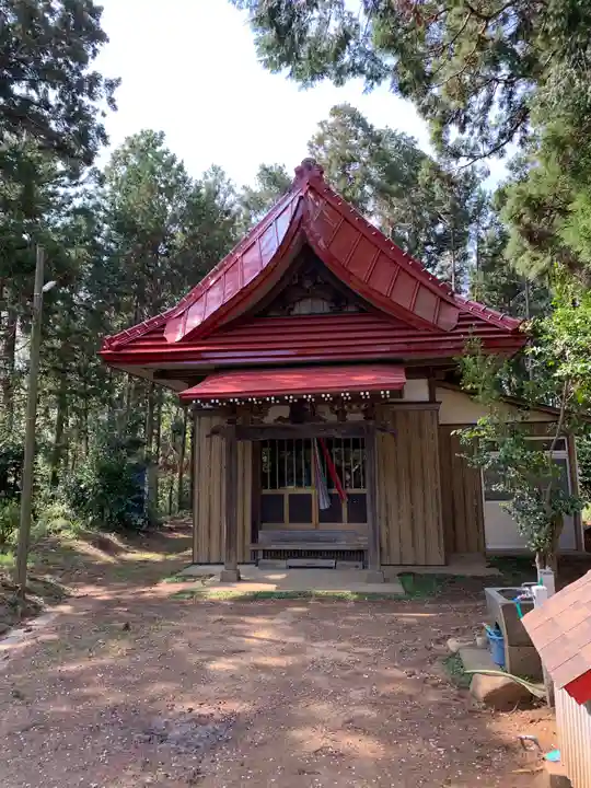 白山神社の本殿・本堂