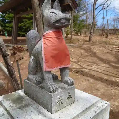 小樽稲荷神社の狛犬