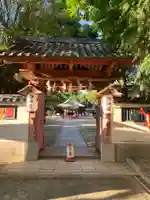 服部住吉神社の山門・神門