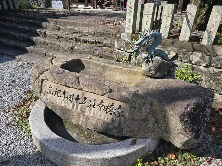 櫻本坊の手水舎