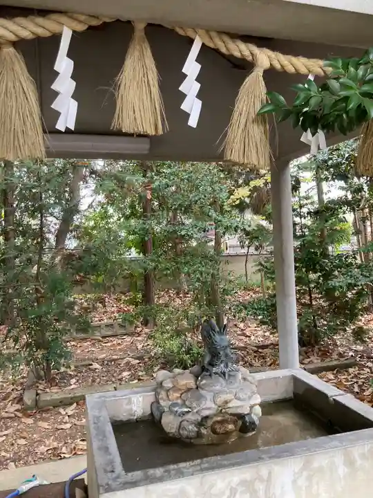 稗田神社の手水舎