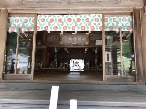 小國神社の本殿・本堂