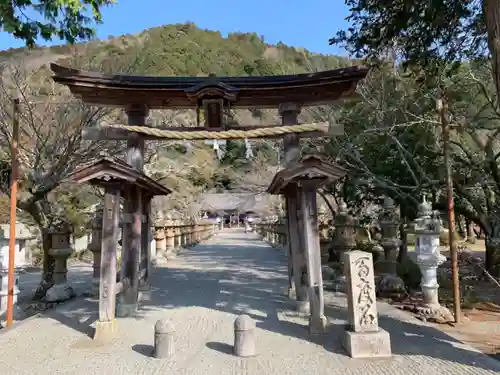 大歳金刀比羅神社の鳥居