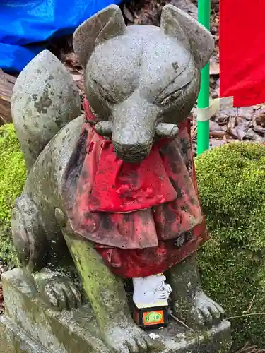 佐助稲荷神社の狛犬