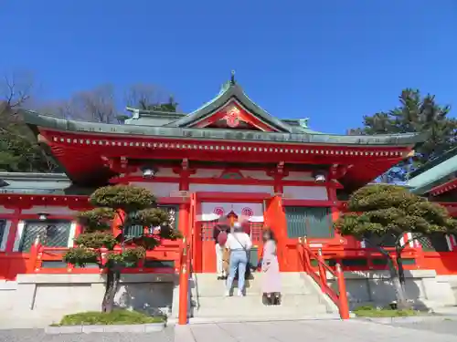 足利織姫神社の本殿・本堂