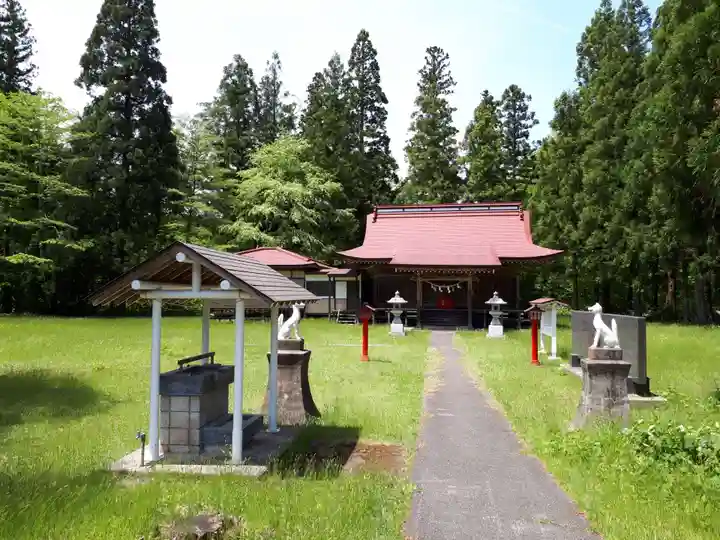 後藤野稲荷神社の本殿・本堂