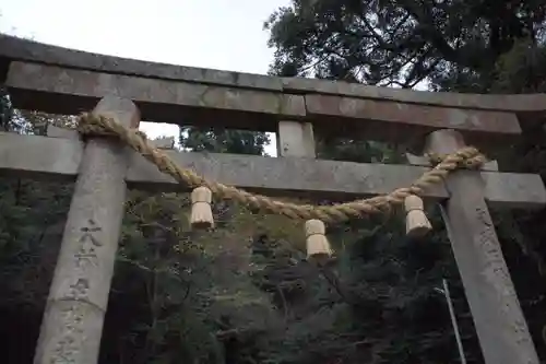 多鳩神社の鳥居